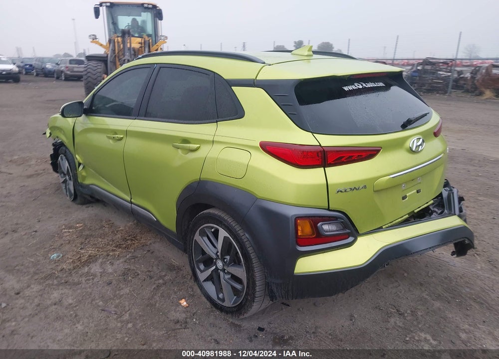 2019 HYUNDAI KONA LIMITED VIN: KM8K33A56KU337128