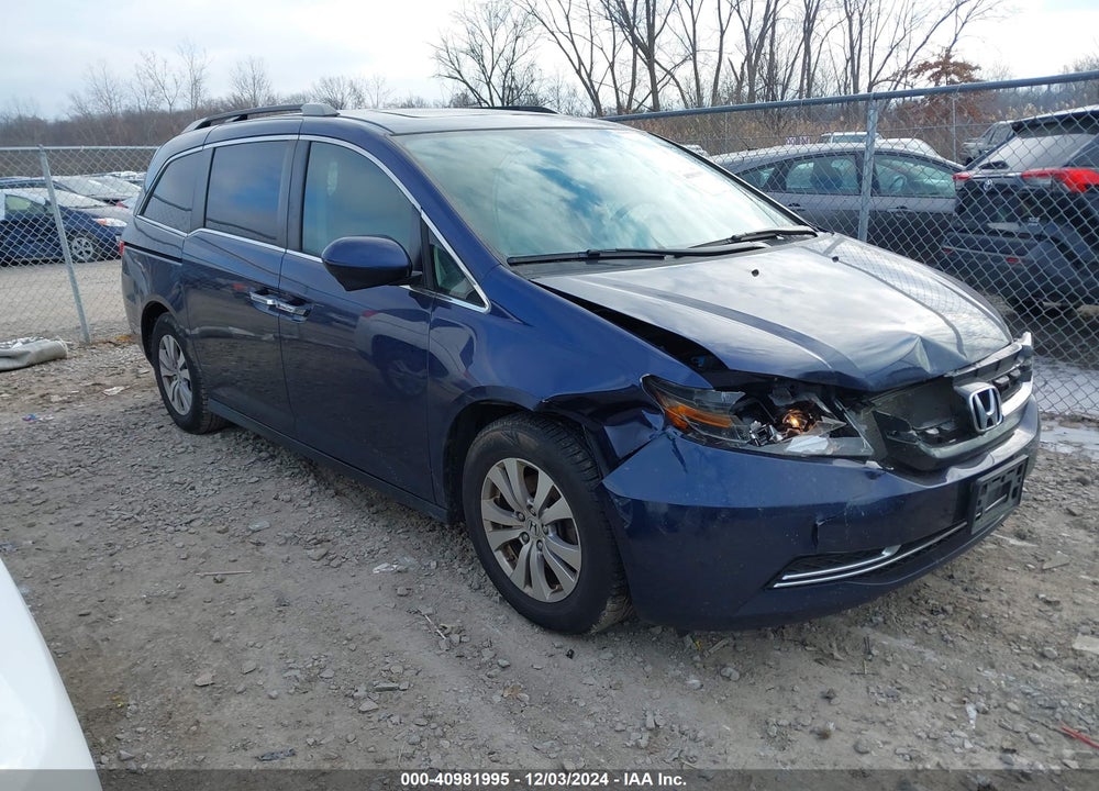2015 HONDA ODYSSEY EX-L VIN: 5FNRL5H66FB035608