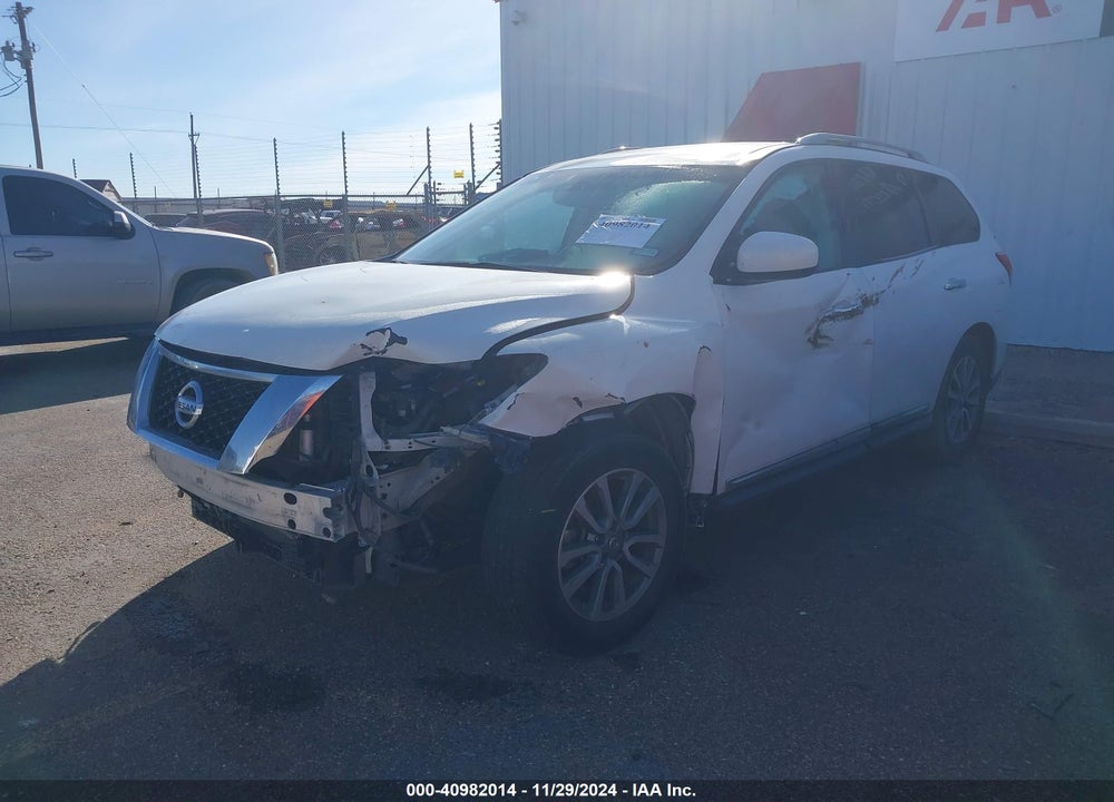 2013 NISSAN PATHFINDER SL VIN: 5N1AR2MM0DC682493