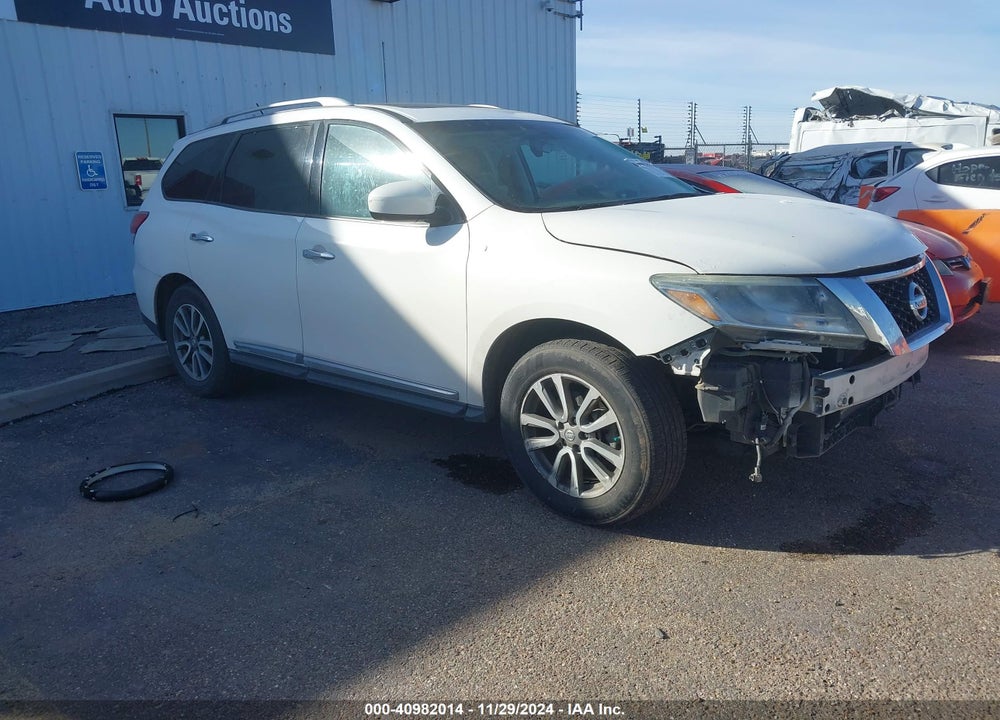 2013 NISSAN PATHFINDER SL VIN: 5N1AR2MM0DC682493