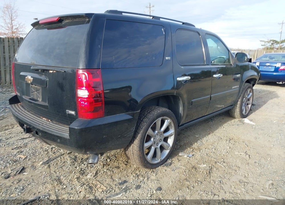 2008 CHEVROLET TAHOE LTZ VIN: 1GNFK13038J140952
