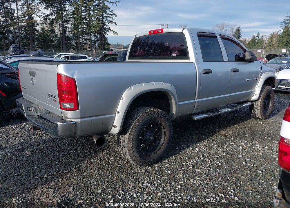 2006 DODGE RAM 2500 SLT/TRX4 OFF ROAD/SPORT/POWER WAGON VIN: 1D7KS28C46J154829