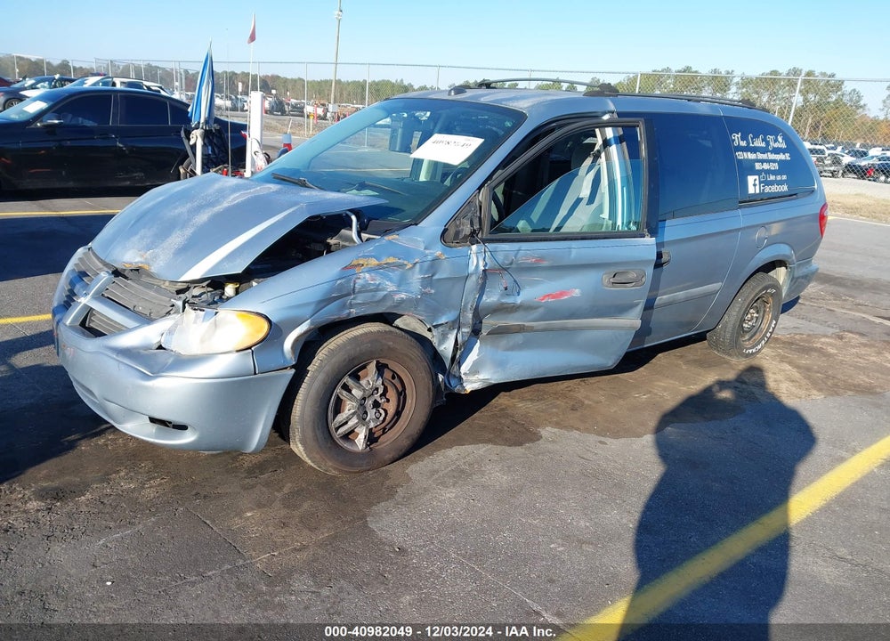 2005 DODGE GRAND CARAVAN SE VIN: 1D4GP24R15B426034
