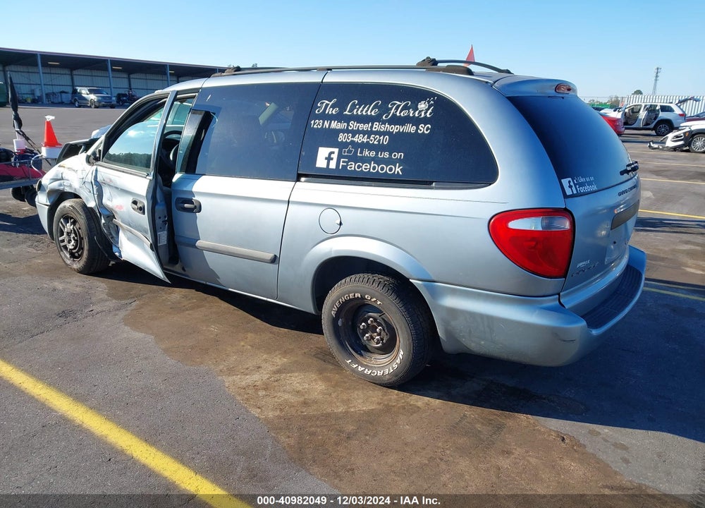 2005 DODGE GRAND CARAVAN SE VIN: 1D4GP24R15B426034