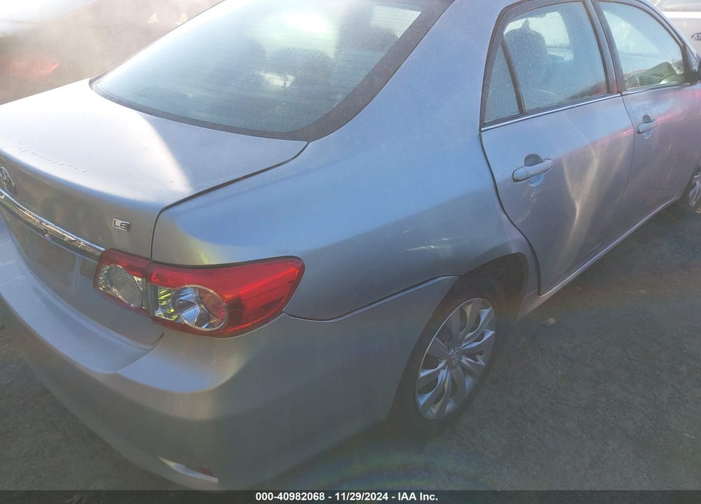2013 TOYOTA COROLLA LE VIN: 2T1BU4EE0DC976462