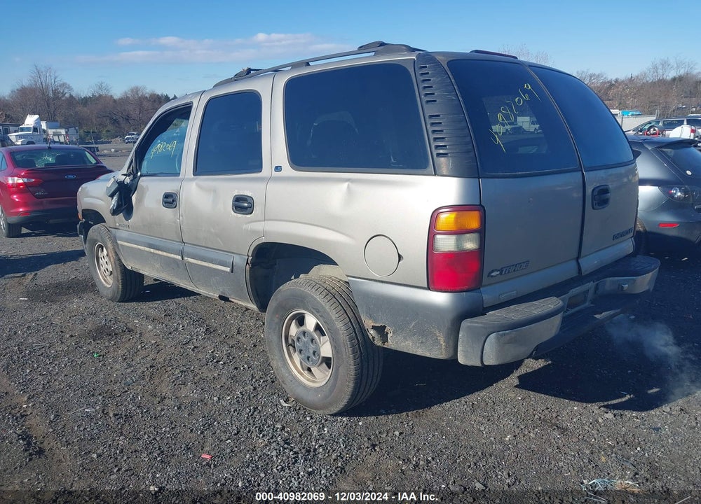 2000 CHEVROLET TAHOE ALL NEW LS VIN: 1GNEK13T3YJ138303