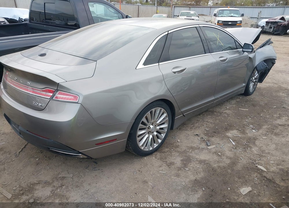 2015 LINCOLN MKZ VIN: 3LN6L2J99FR617556
