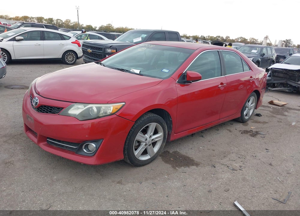 2012 TOYOTA CAMRY SE VIN: 4T1BF1FK3CU623613