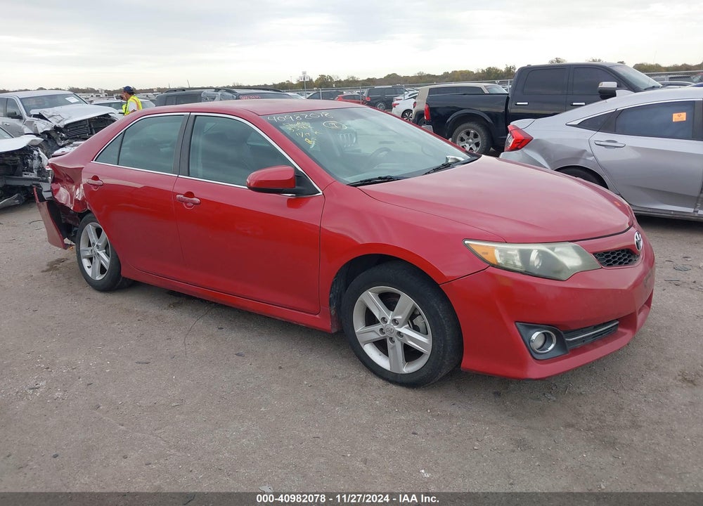 2012 TOYOTA CAMRY SE VIN: 4T1BF1FK3CU623613