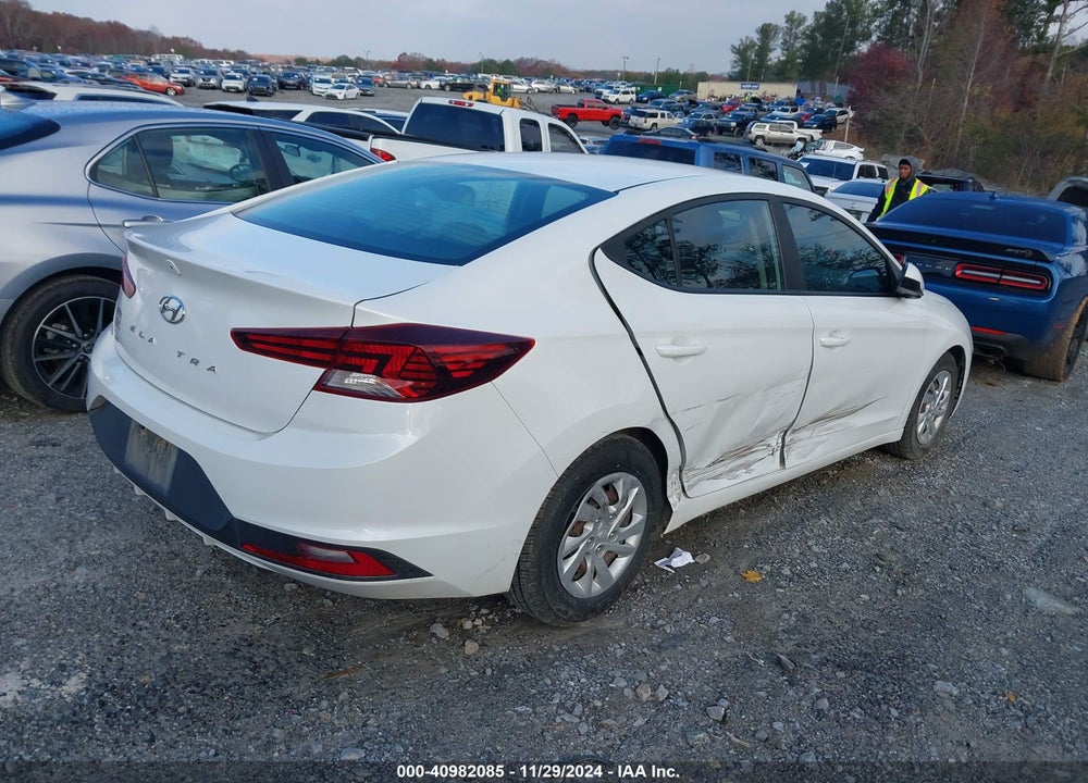 2019 HYUNDAI ELANTRA SE VIN: 5NPD74LF6KH468499
