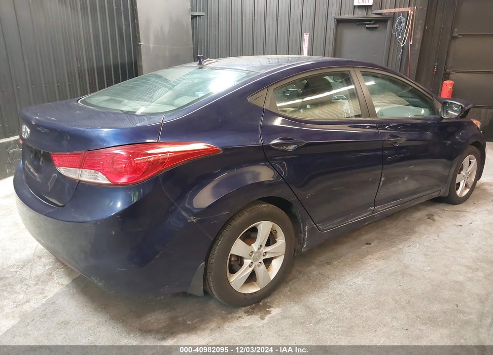 2013 HYUNDAI ELANTRA GLS VIN: 5NPDH4AE2DH405149