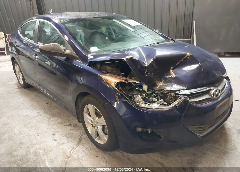 2013 HYUNDAI ELANTRA GLS VIN: 5NPDH4AE2DH405149