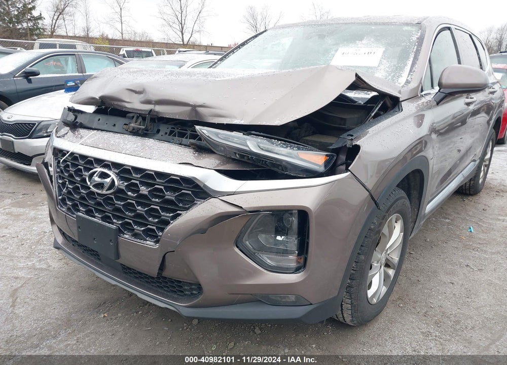 2019 HYUNDAI SANTA FE SEL VIN: 5NMS3CAD6KH005631