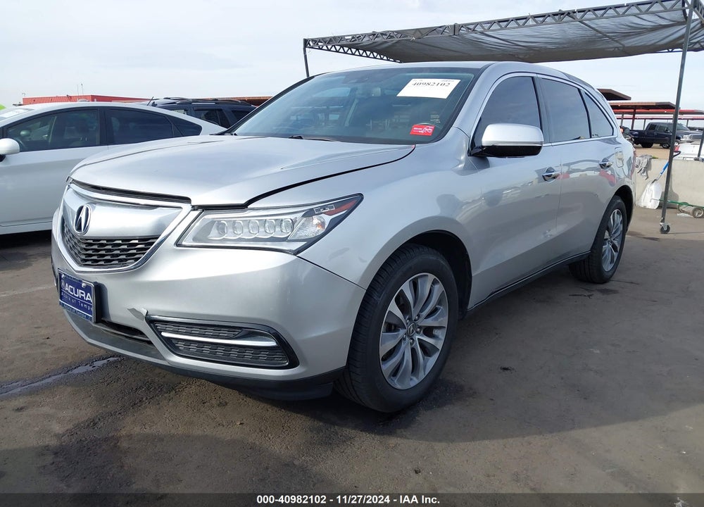 2014 ACURA MDX TECHNOLOGY PACKAGE VIN: 5FRYD4H45EB041799