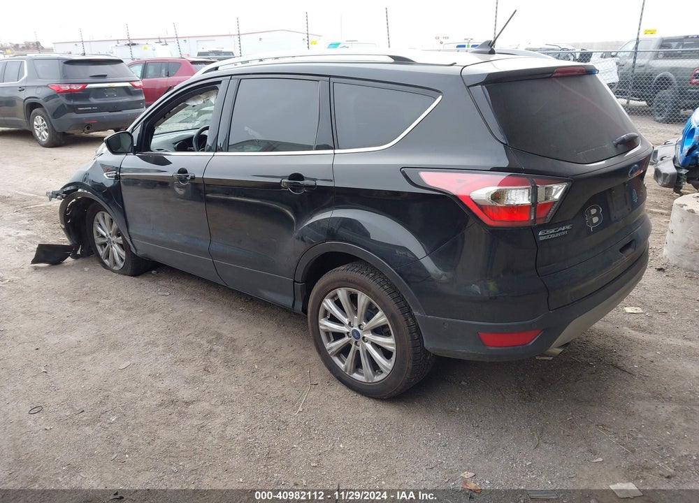 2018 FORD ESCAPE TITANIUM VIN: 1FMCU9J98JUA28380