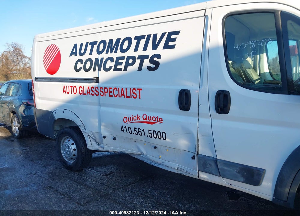 2016 RAM PROMASTER 1500 LOW ROOF VIN: 3C6TRVAG0GE115136