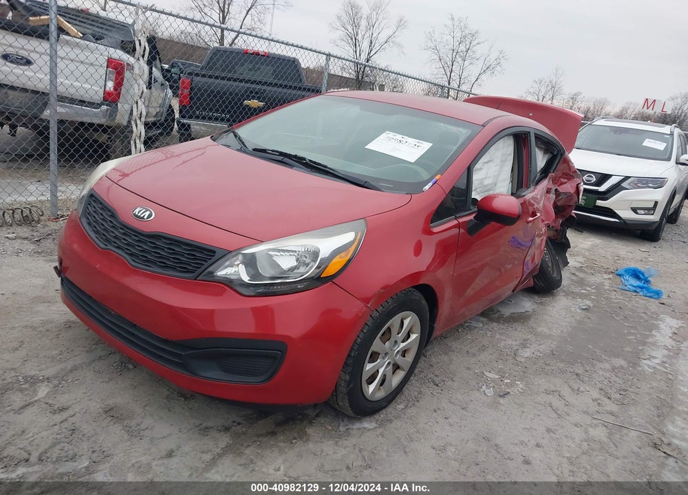 2015 KIA RIO LX VIN: KNADM4A38F6503834
