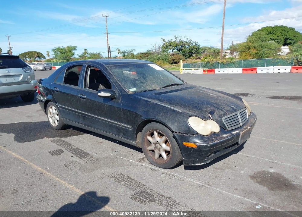 2002 MERCEDES-BENZ C 240 VIN: WDBRF61J92F256698