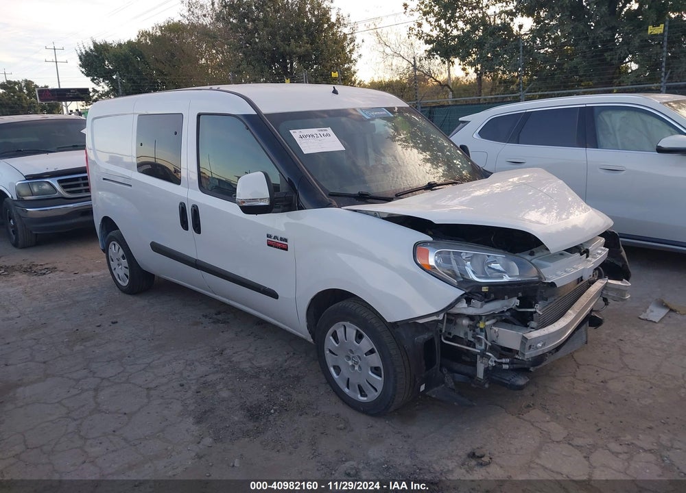 2021 RAM PROMASTER CITY TRADESMAN SLT VIN: ZFBHRFBB7M6V74465