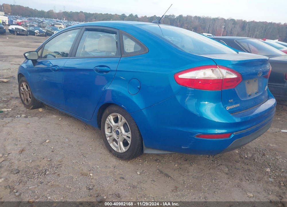 2015 FORD FIESTA SE VIN: 3FADP4BJ3FM100678