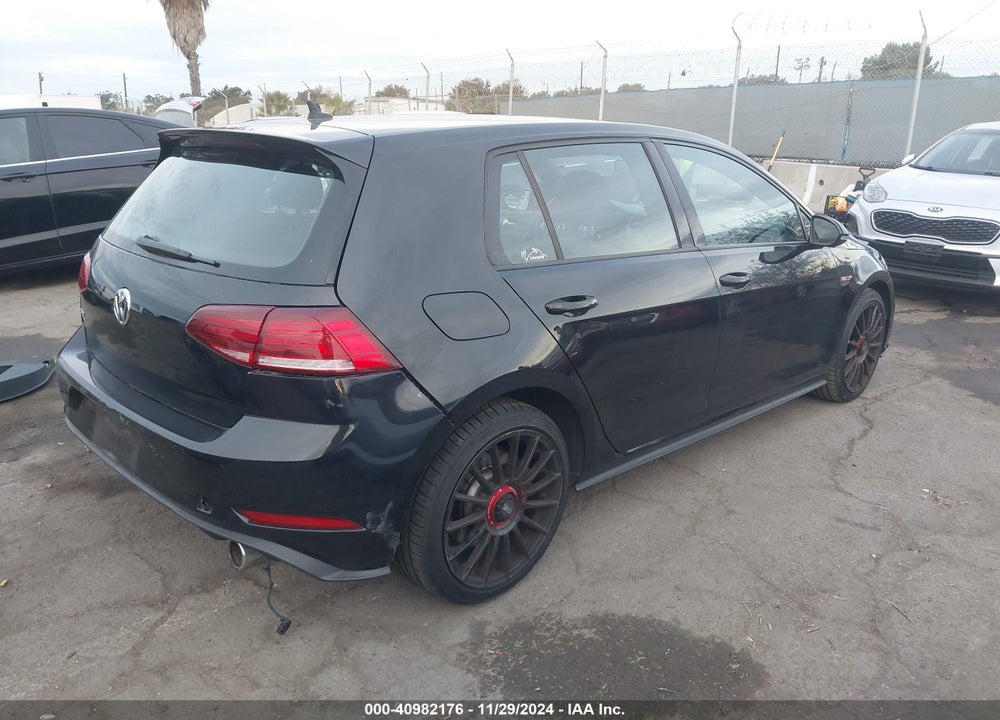 2019 VOLKSWAGEN GOLF GTI 2.0T AUTOBAHN/2.0T RABBIT EDITION/2.0T S/2.0T SE VIN: 3VW6T7AU5KM035805
