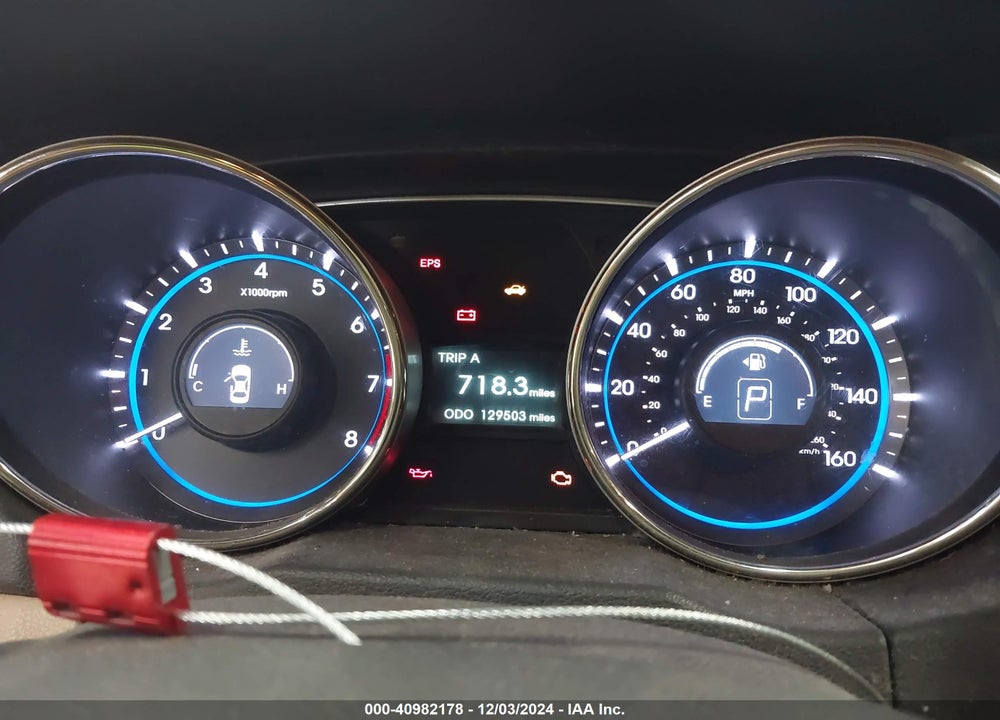 2013 HYUNDAI SONATA GLS VIN: 5NPEB4AC6DH724526
