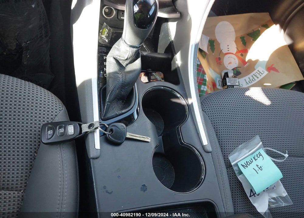 2011 HYUNDAI SONATA GLS VIN: 5NPEB4AC8BH144580