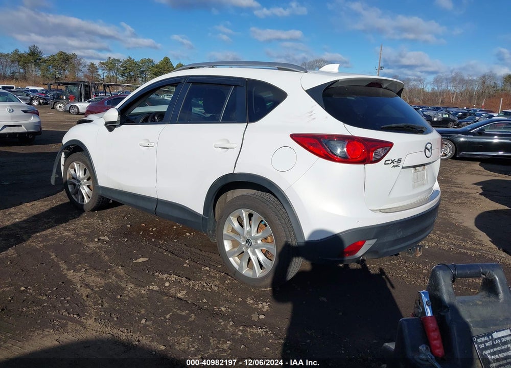 2014 MAZDA CX-5 GRAND TOURING VIN: JM3KE4DY7E0316365