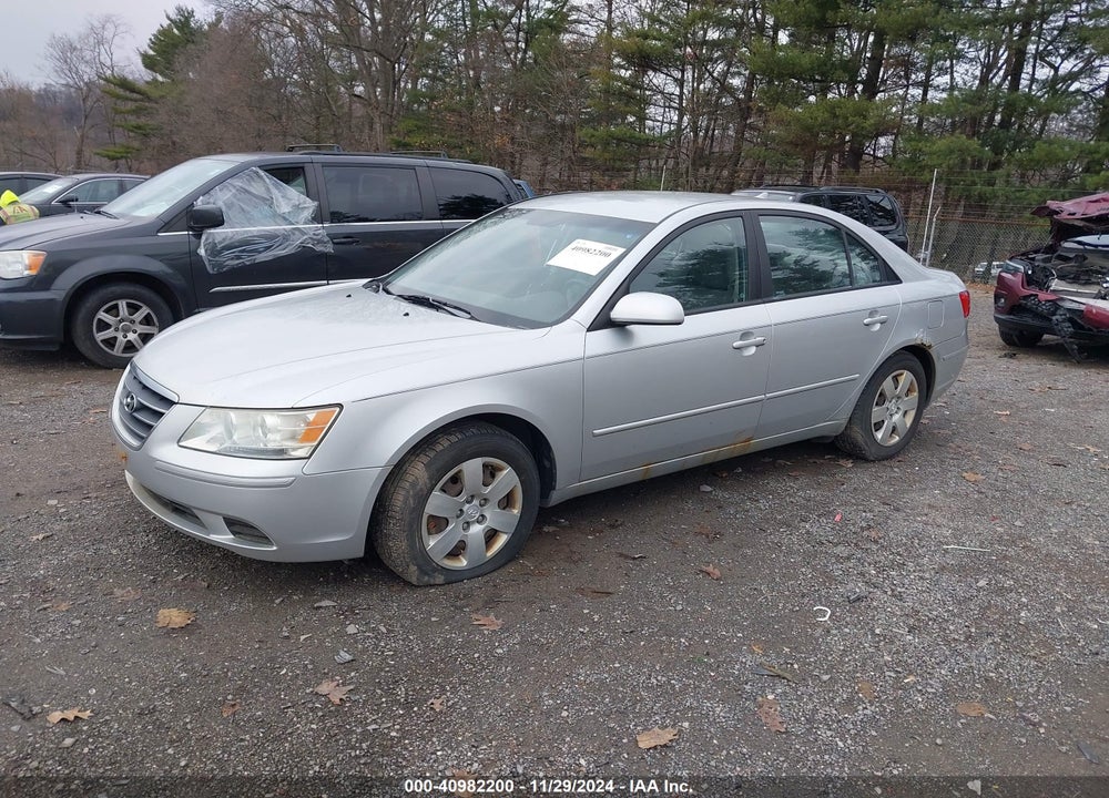 2009 HYUNDAI SONATA GLS VIN: 5NPET46CX9H469831