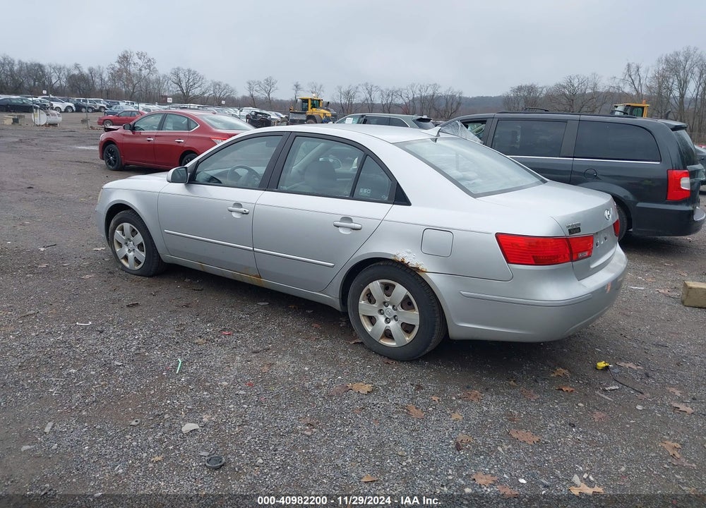 2009 HYUNDAI SONATA GLS VIN: 5NPET46CX9H469831