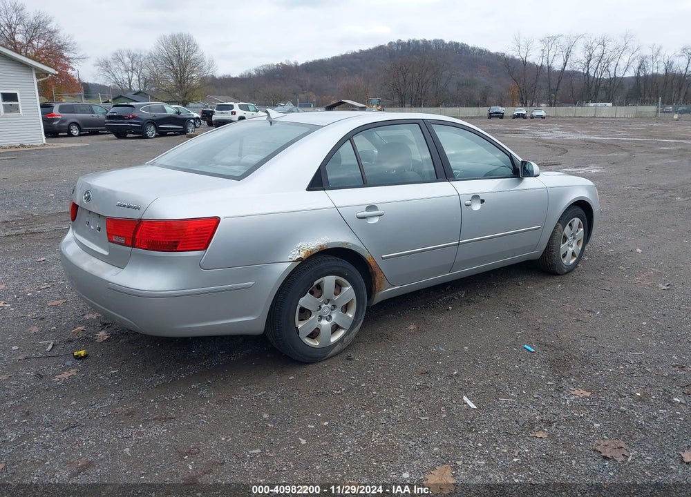 2009 HYUNDAI SONATA GLS VIN: 5NPET46CX9H469831