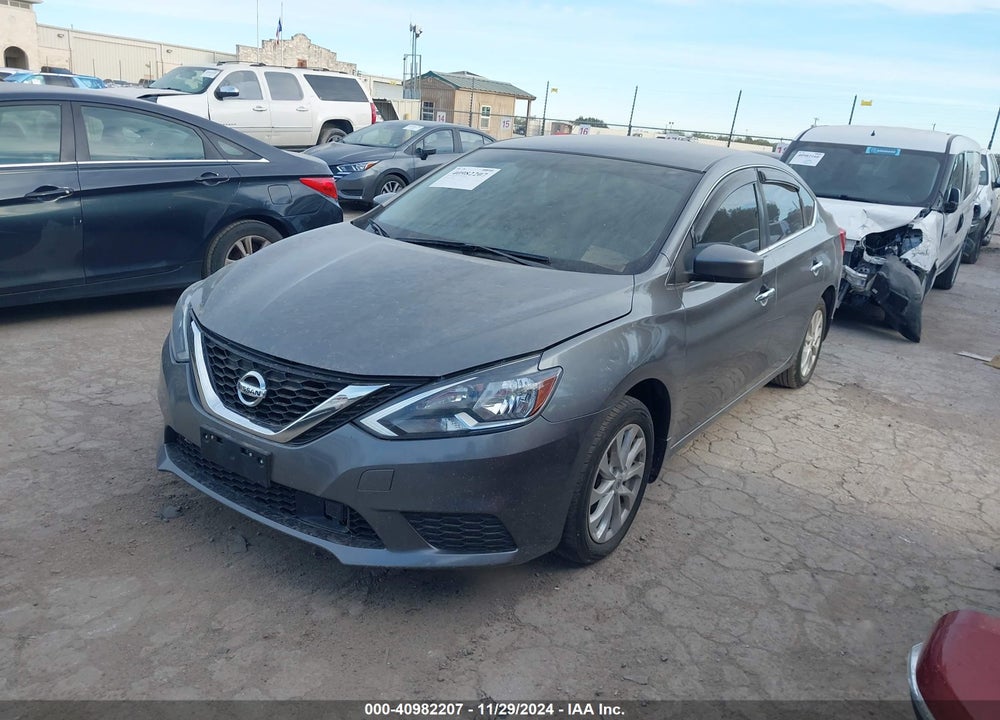 2018 NISSAN SENTRA SV VIN: 3N1AB7AP7JY287057