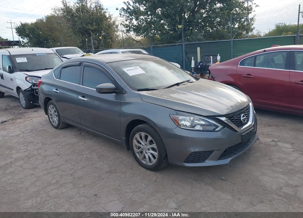 2018 NISSAN SENTRA SV VIN: 3N1AB7AP7JY287057