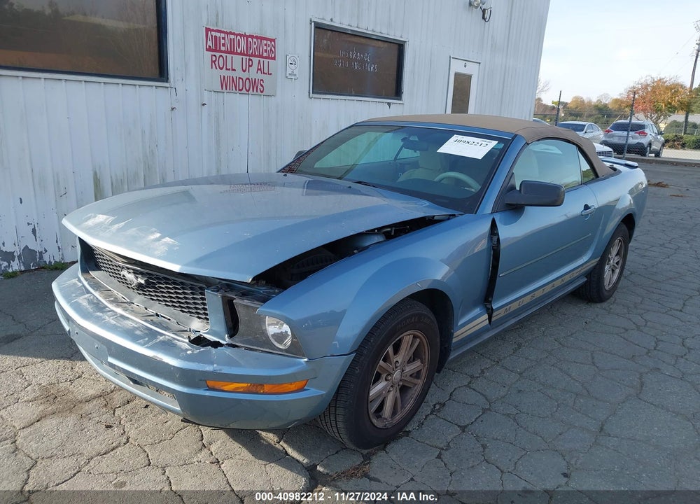2007 FORD MUSTANG V6 DELUXE/V6 PREMIUM VIN: 1ZVFT84NX75297973