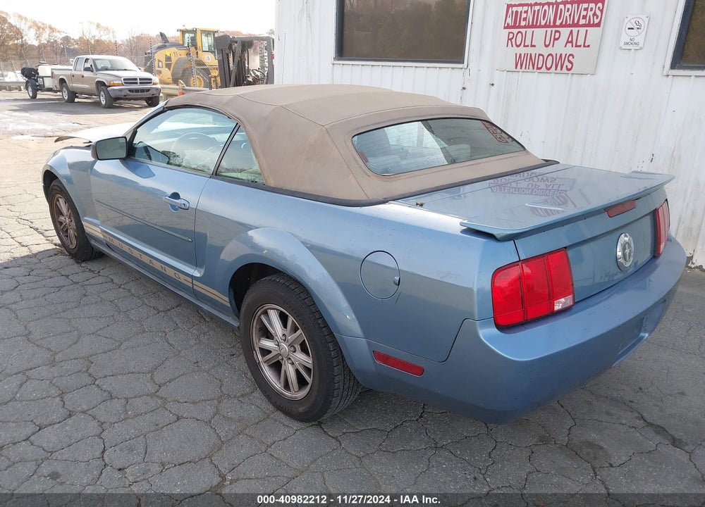 2007 FORD MUSTANG V6 DELUXE/V6 PREMIUM VIN: 1ZVFT84NX75297973