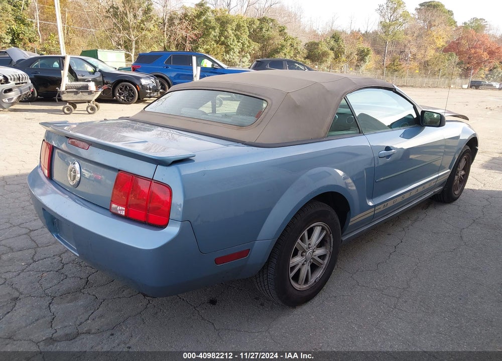 2007 FORD MUSTANG V6 DELUXE/V6 PREMIUM VIN: 1ZVFT84NX75297973