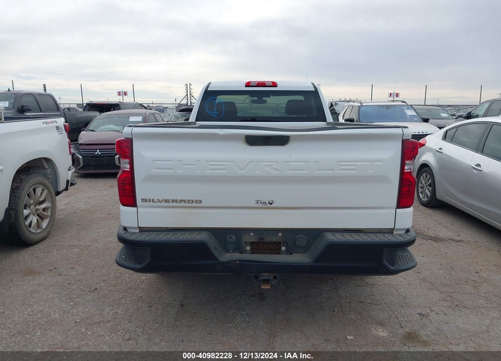 2020 CHEVROLET SILVERADO 1500 4WD LONG BED WT VIN: 3GCNYAEFXLG125492