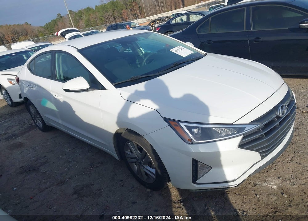 2019 HYUNDAI ELANTRA SEL VIN: 5NPD84LF4KH455571