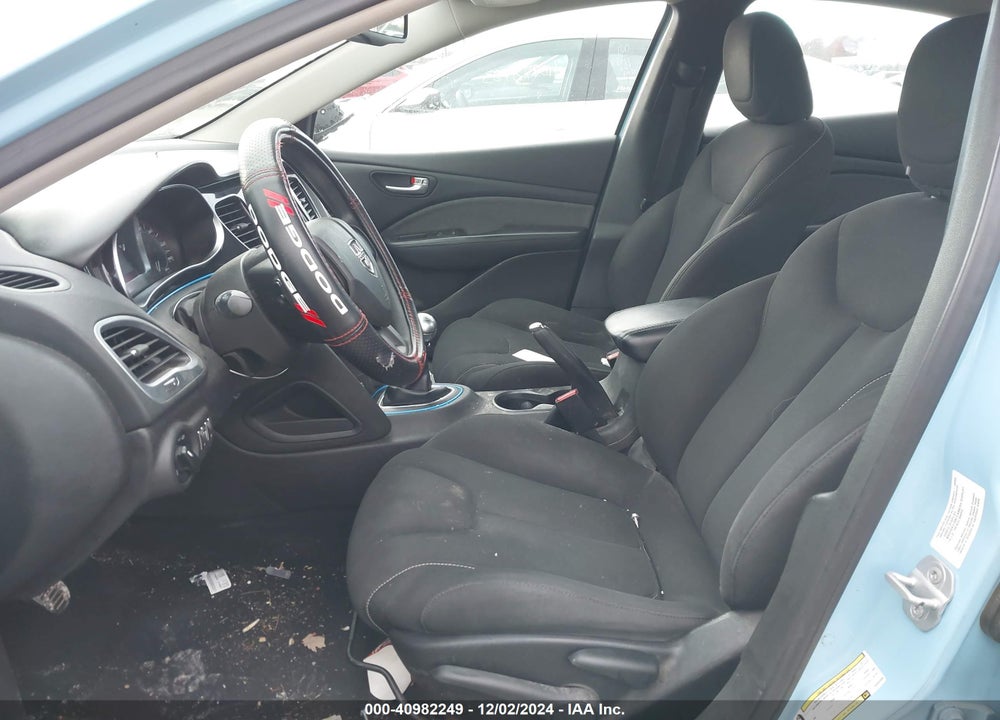 2013 DODGE DART SXT VIN: 1C3CDFBH3DD202695