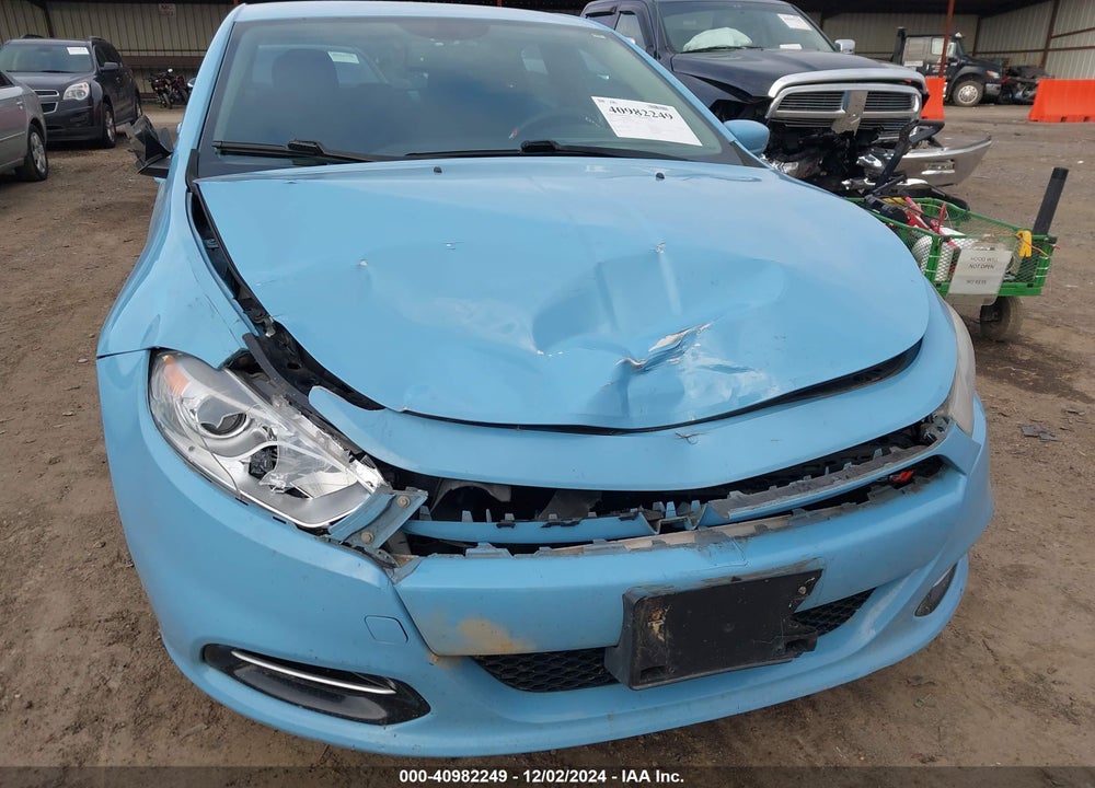 2013 DODGE DART SXT VIN: 1C3CDFBH3DD202695