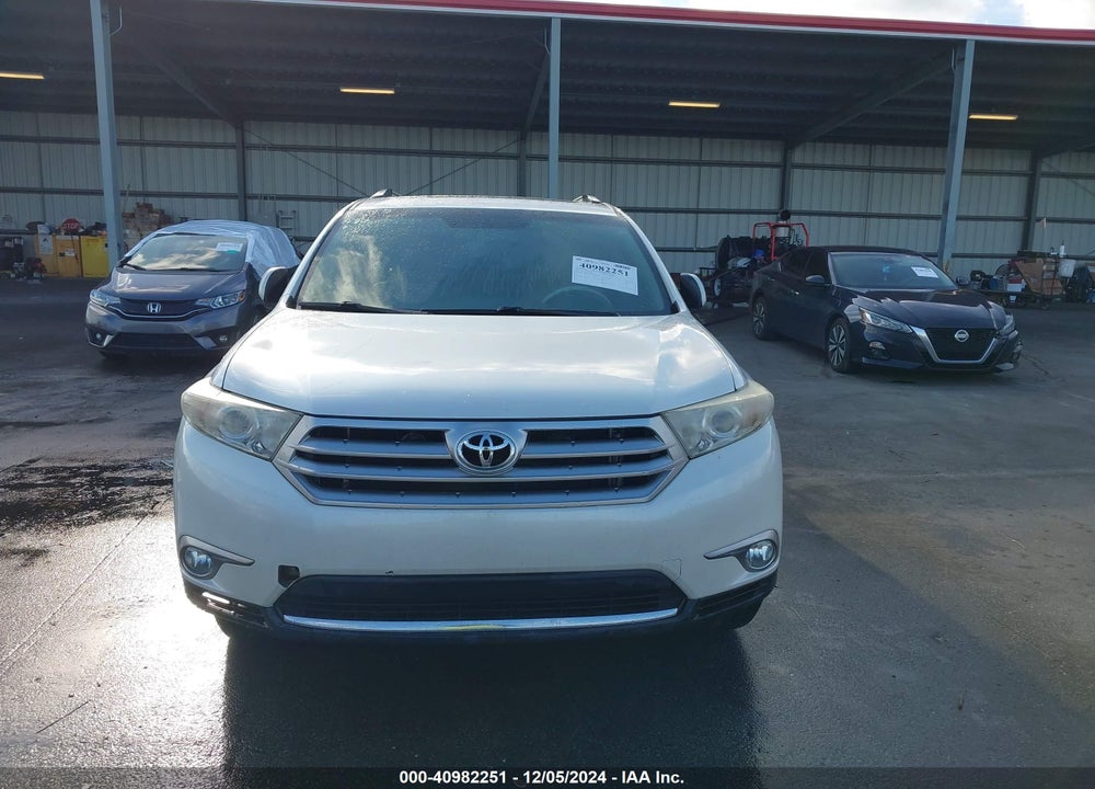 2012 TOYOTA HIGHLANDER LIMITED V6 VIN: 5TDYK3EHXCS074363