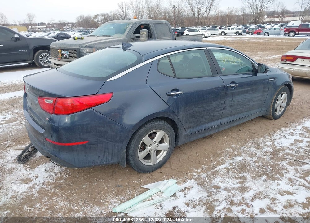 2015 KIA OPTIMA VIN: KNAGM4A78F5534684