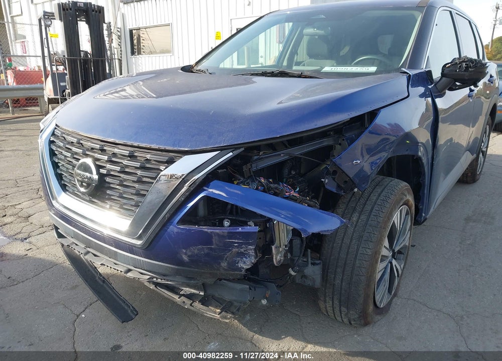 2021 NISSAN ROGUE SV INTELLIGENT AWD VIN: 5N1AT3BB4MC733860