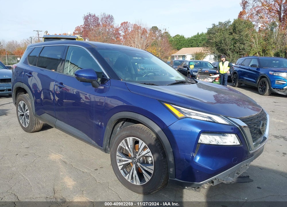 2021 NISSAN ROGUE SV INTELLIGENT AWD VIN: 5N1AT3BB4MC733860