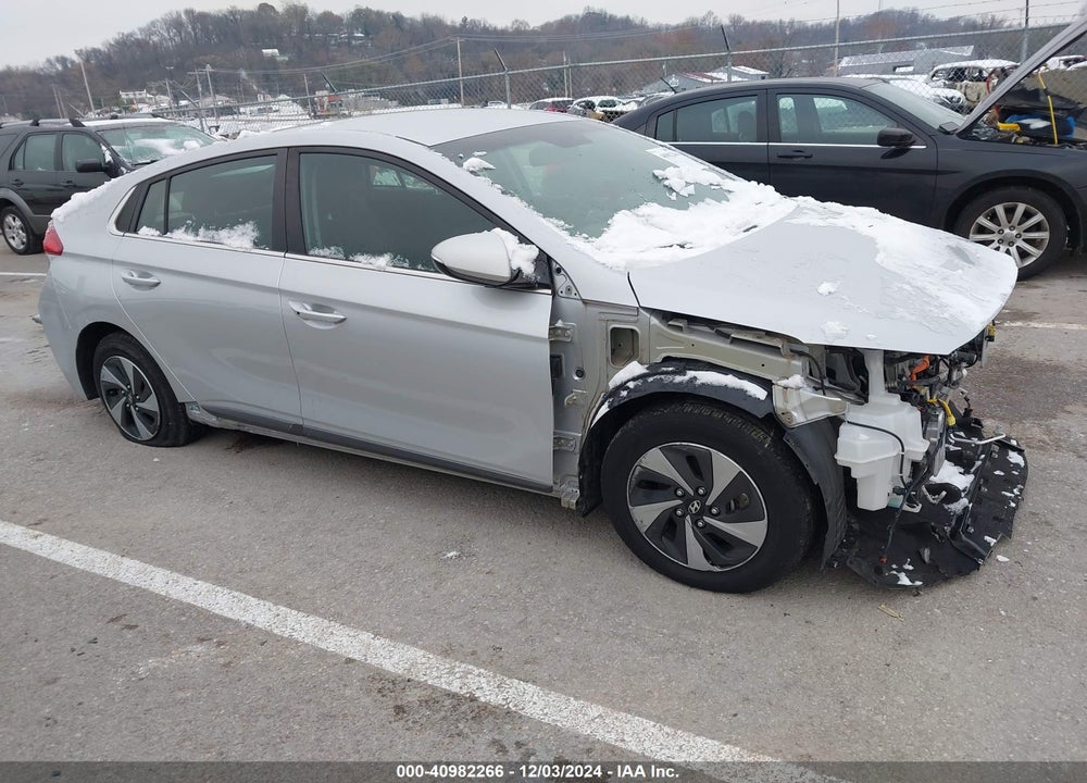 2018 HYUNDAI IONIQ HYBRID SEL VIN: KMHC75LC7JU072668