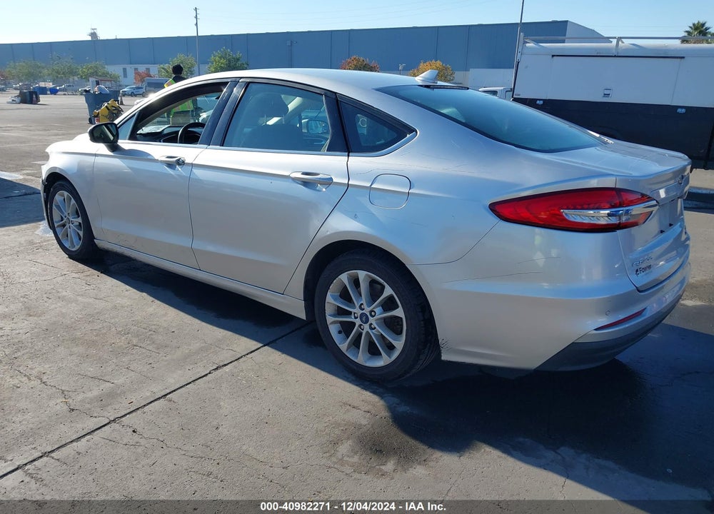 2019 FORD FUSION HYBRID SE VIN: 3FA6P0LU3KR240091