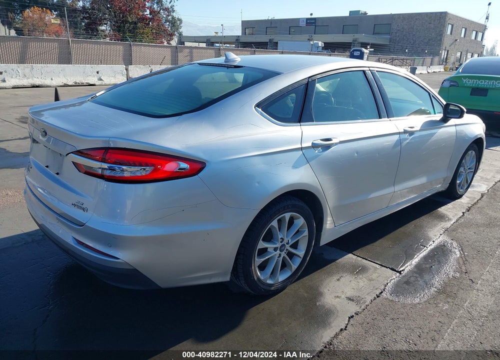 2019 FORD FUSION HYBRID SE VIN: 3FA6P0LU3KR240091