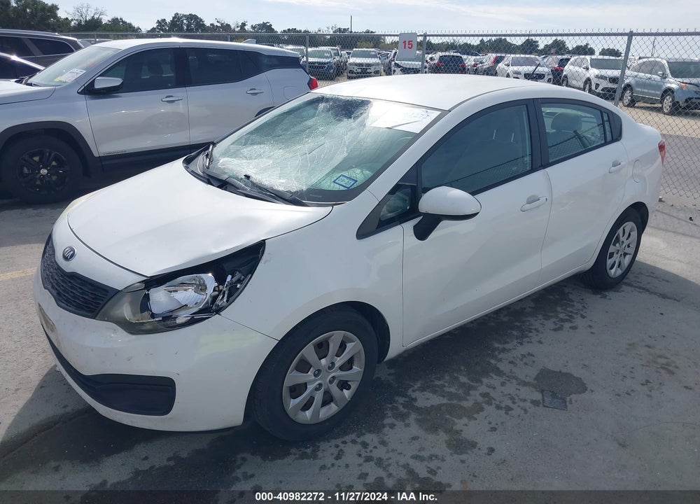 2015 KIA RIO LX VIN: KNADM4A30F6444083