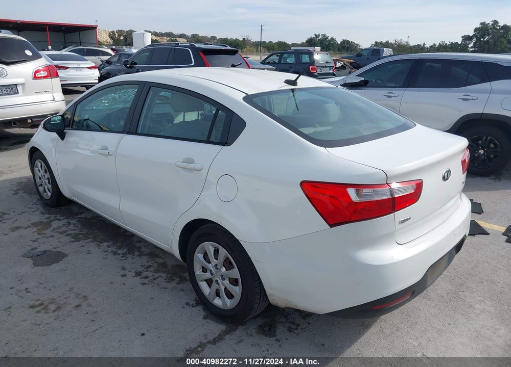 2015 KIA RIO LX VIN: KNADM4A30F6444083