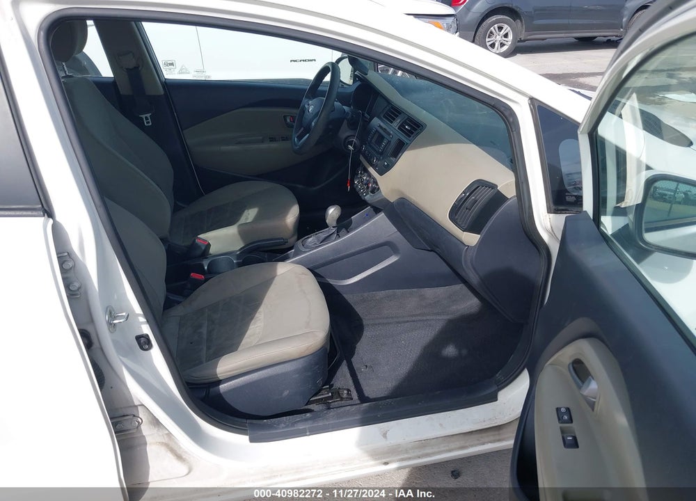2015 KIA RIO LX VIN: KNADM4A30F6444083